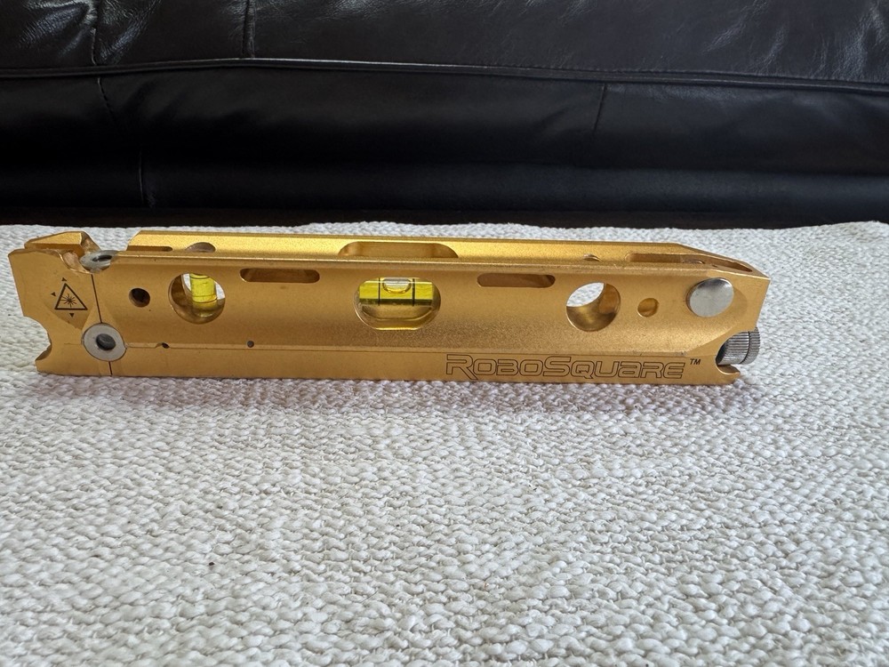 RoboToolz 3 Alignment Laser Torpedo Level Construction Woodworking Remodel Tool