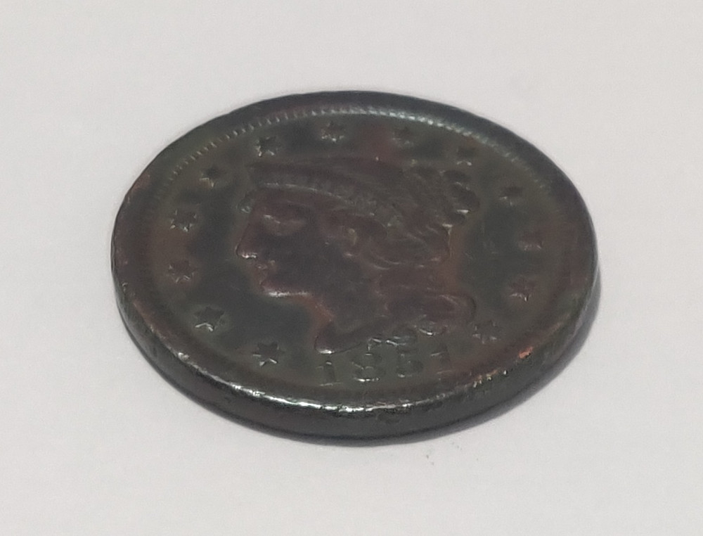 1851 LARGE CENT