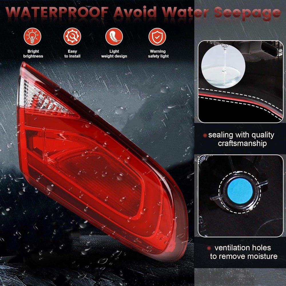 Chrysler 200 Tail Light 2015-2017 Passenger Side Lamp