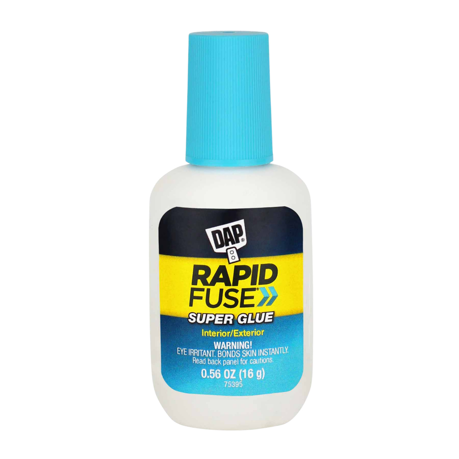 DAP RapidFuse Super Glue: 0.85 oz. (Clear)