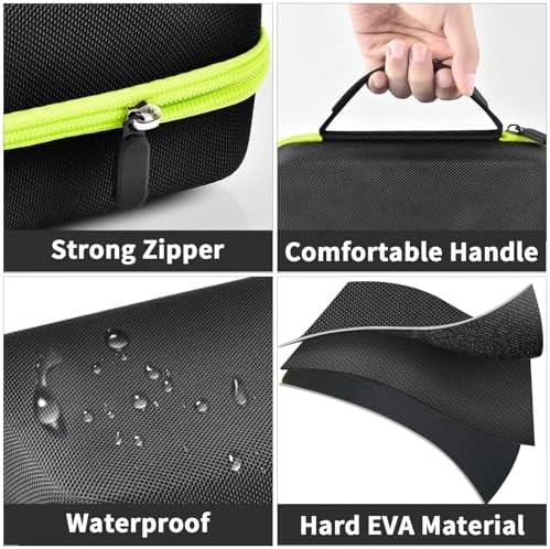 Portable label maker carrying storage case