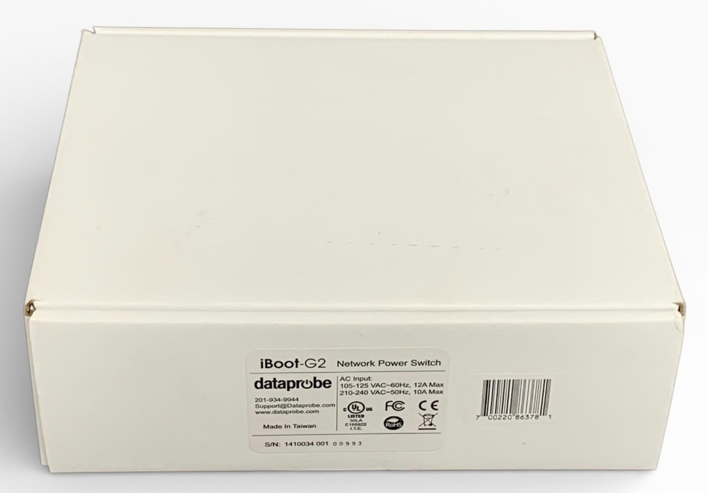Dataprobe iBoot-G2 Network Power Switch