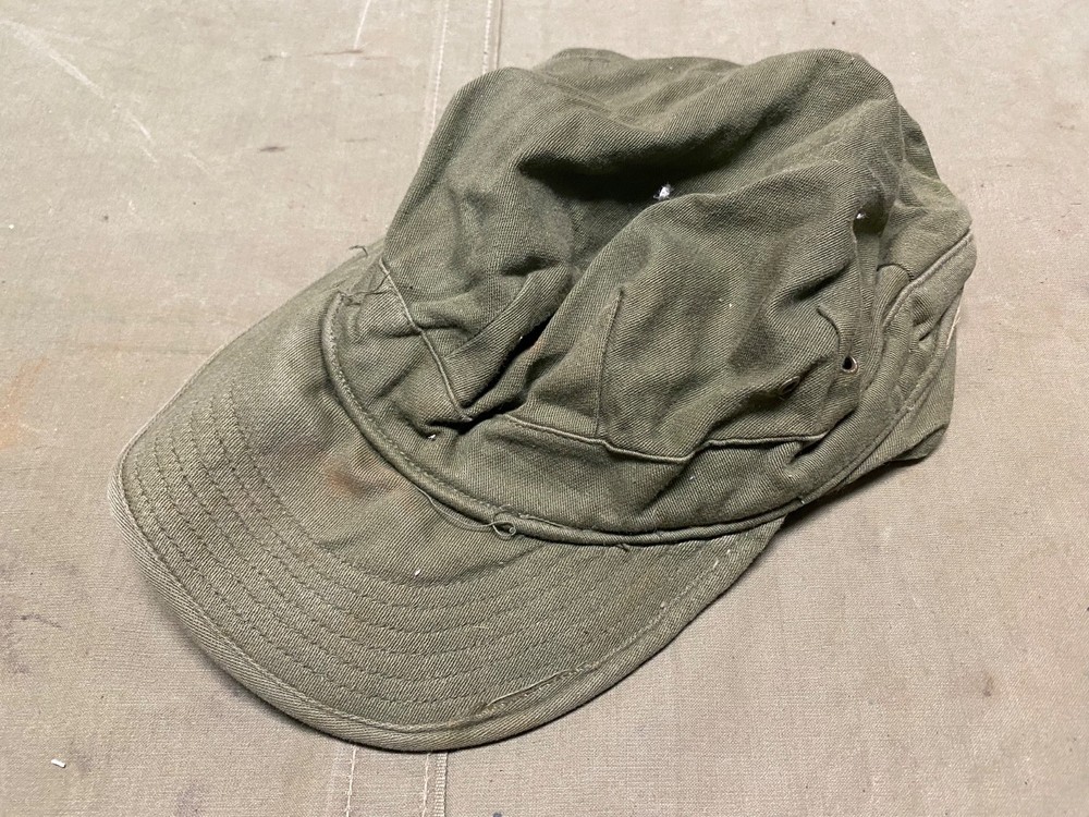 ORIGINAL POST WWII US ARMY COMBAT FIELD UTILITY FIELD CAP-SMALL 6 7/8TH
