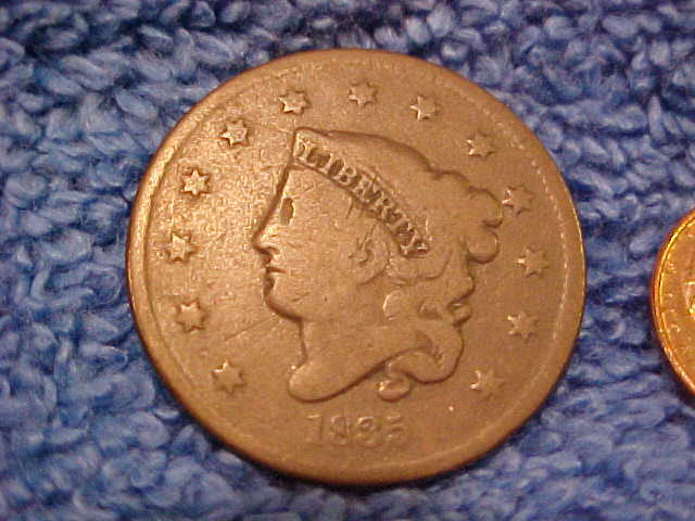 1835 N.2 US Large Cent Ra3+ FBCf
