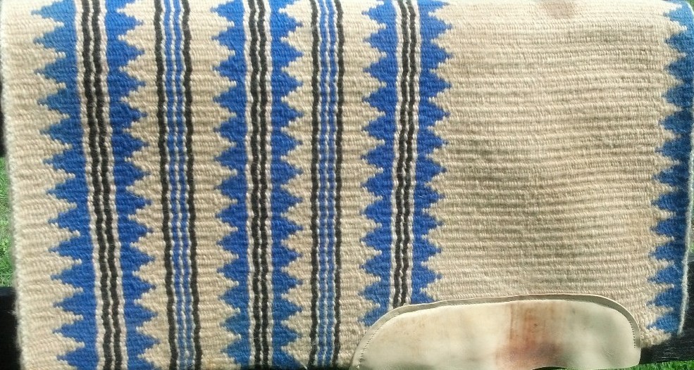 Two Wool Western Show Saddle Pads - Harris