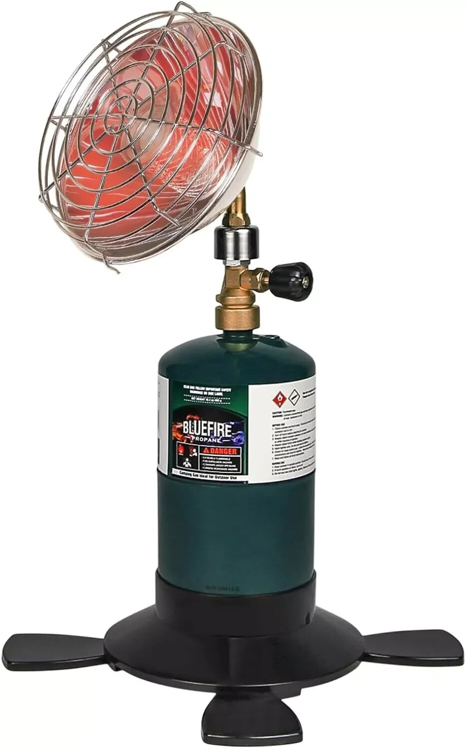 Hotdevil Outdoor Propane Heater 6200BTU Power Control Valve Holder Portable
