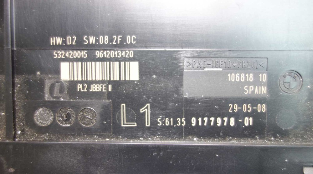 2007–2016 BMW E82 E88 E90 E92 GM Body Module Junction Box Control Unit OEM