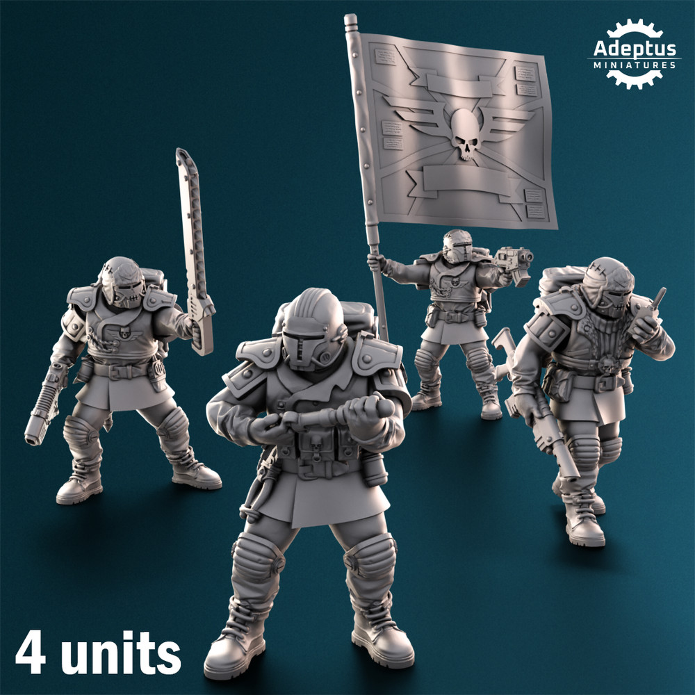 Command Squad - Winterline Forces - Set of 4