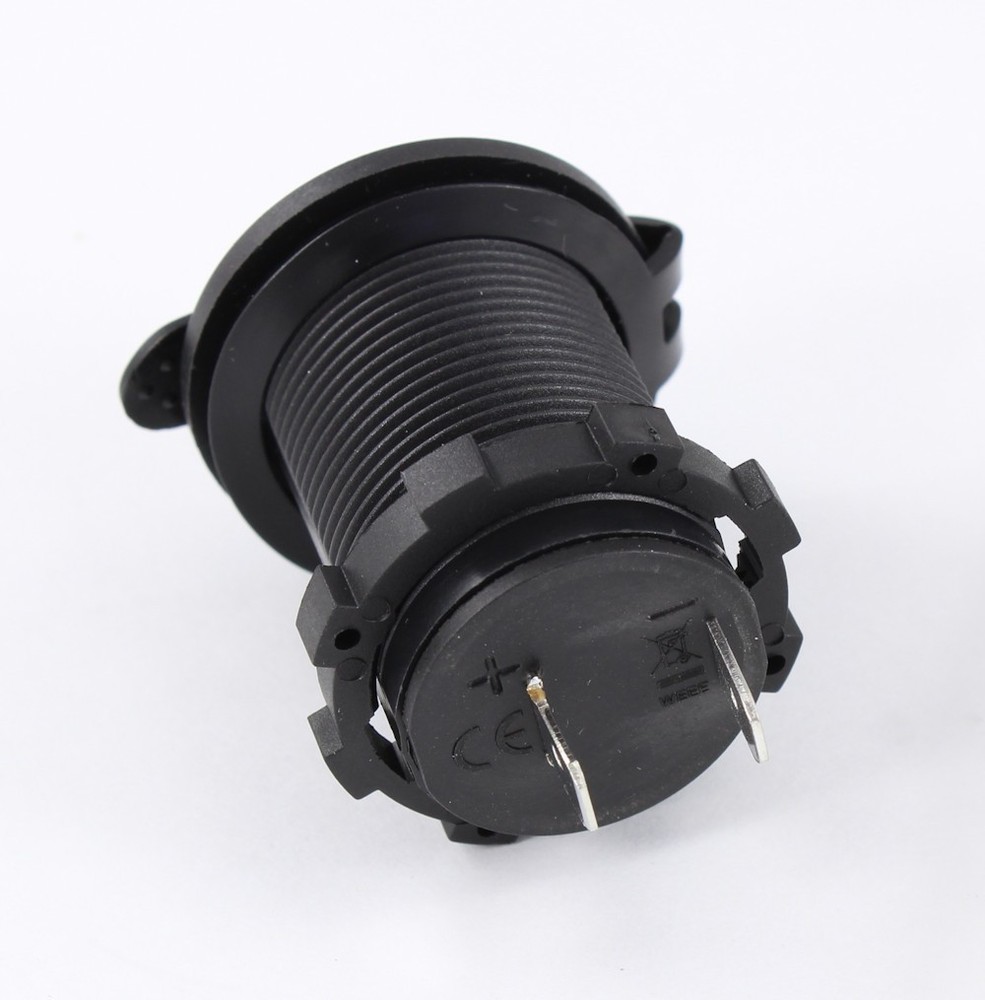 12V Cigarette Lighter Accessory Female Panel Mount 15A