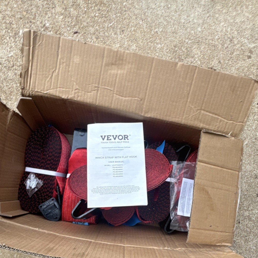 Vevor Winch Strap for trailer ￼