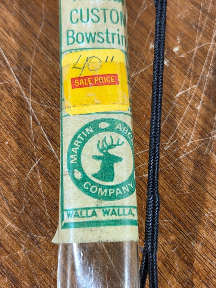Vintage Martin Custom Bowstring 40"