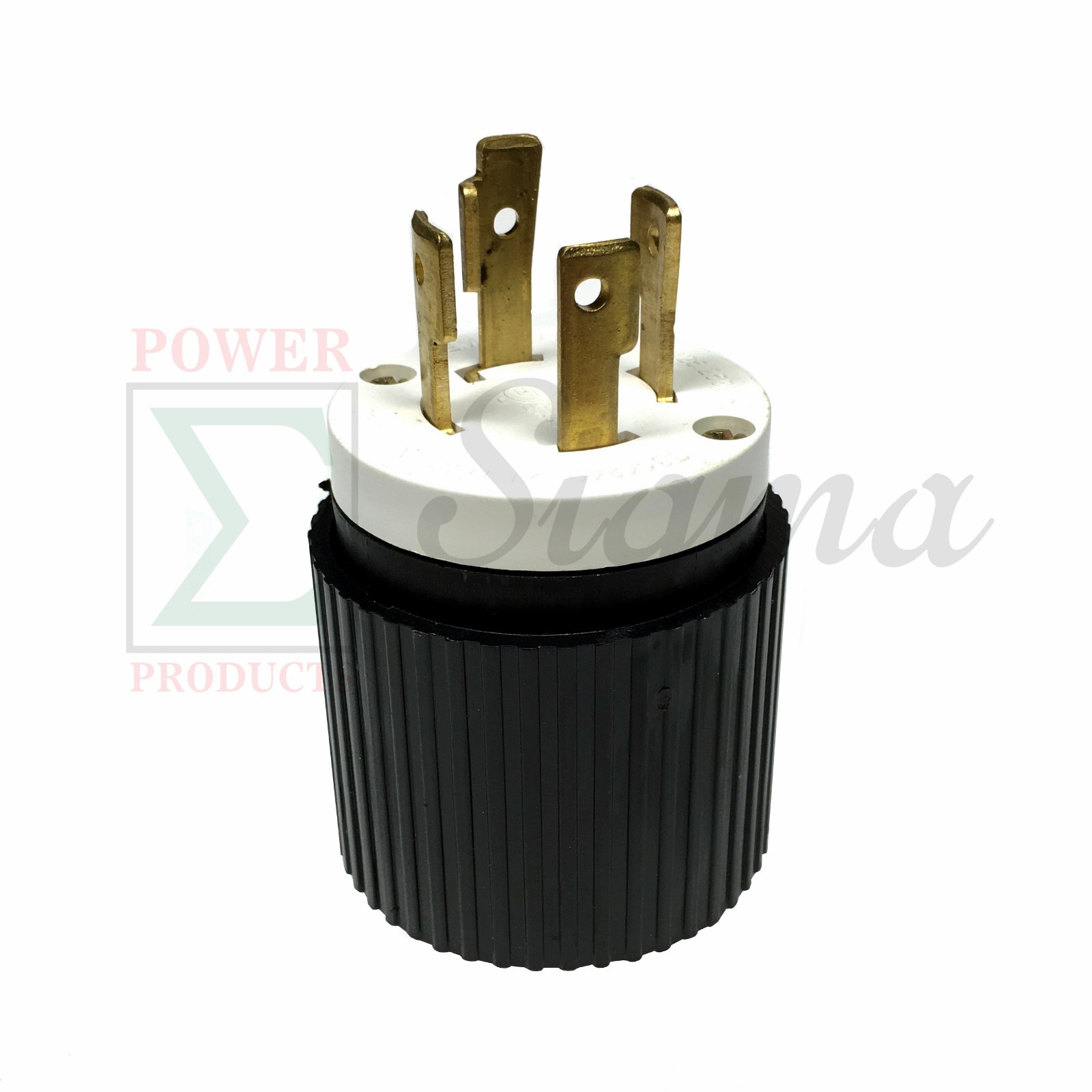 NEMA L14-30P UL Listed Male Locking Generator Plug 30A 125/250V 3 Pole 4 Wires