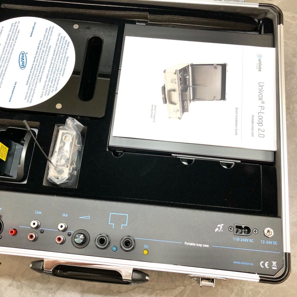 Univox P-Loop 2.C Portable loop system NEW