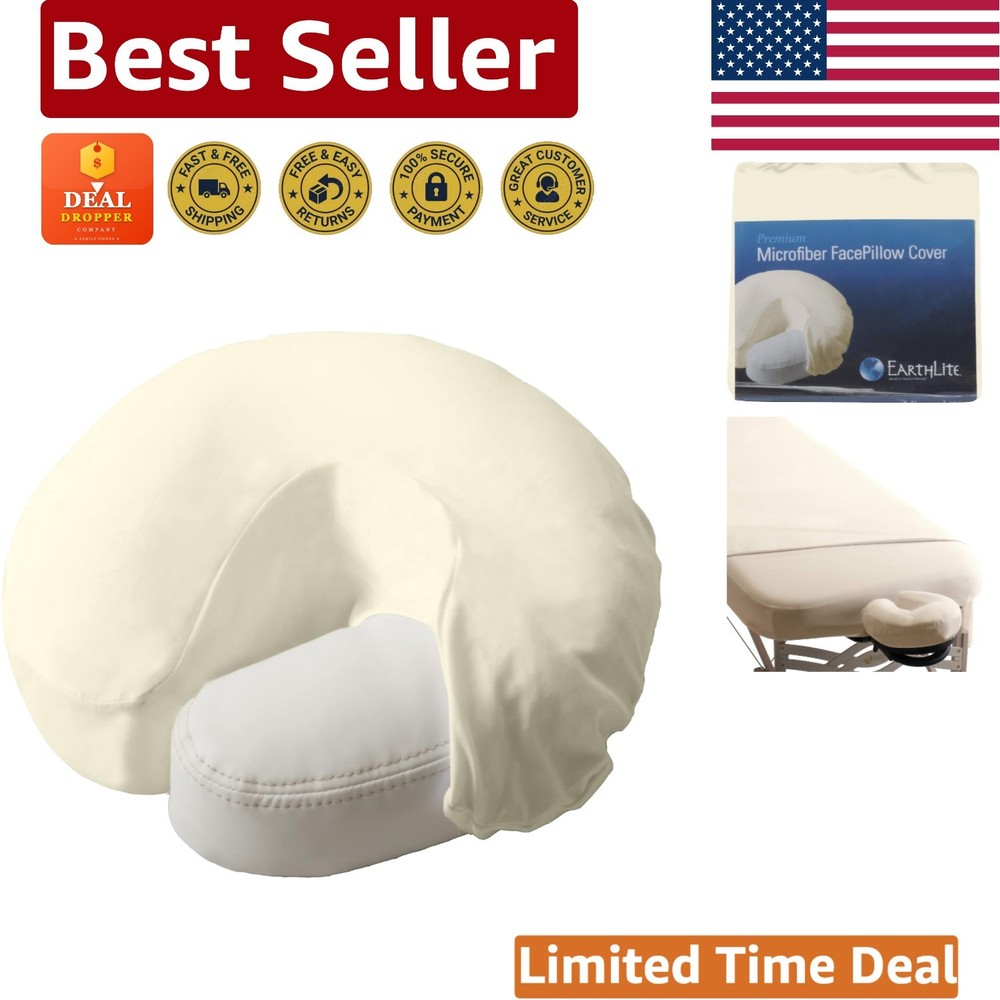 Silky Microfiber Face Cradle Cover - Wrinkle Resistant, Quick-Drying, 1 Pack