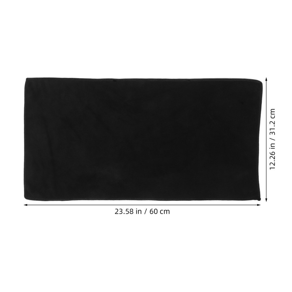Dressing Table Tablecloth Black Cover Decorated Dining Protector