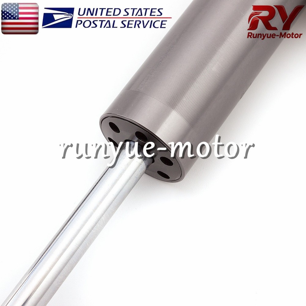 Gray CNC Adjustable Steering Damper Stabilizer Linear Control Universal Aluminum