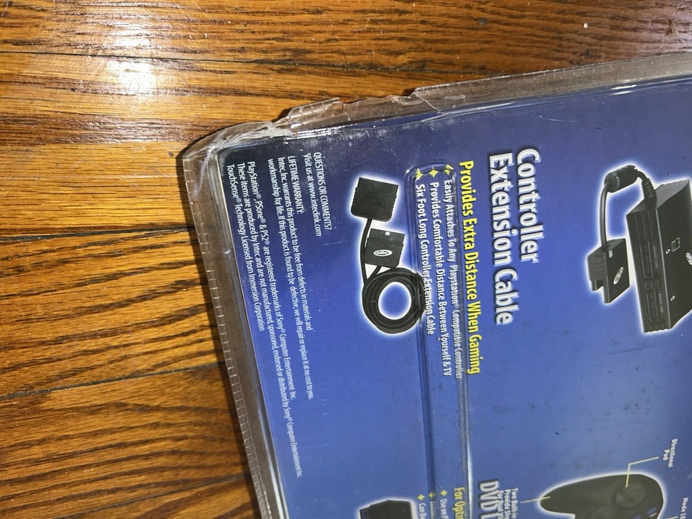 Intec Accessory Controller Bundle Pak for Playstation 2 PS2 Remote -New Sealed