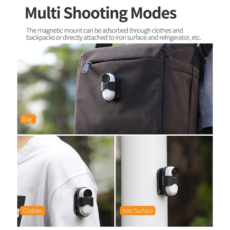 Adjustable & Neck Mount for GO 3 Camera Holder Flexibility in