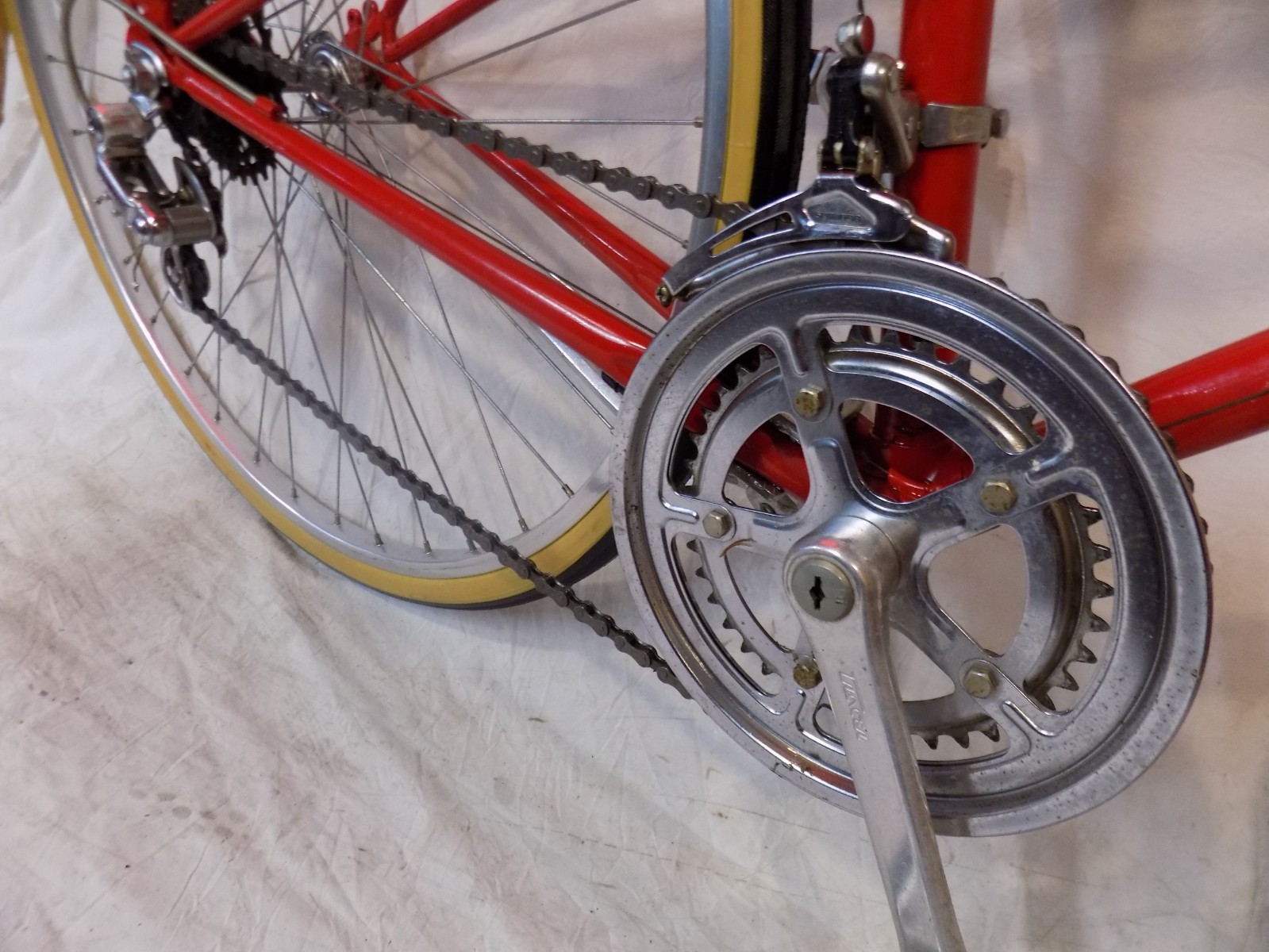 1980s SAINT TROPEZ LA RIVIERA 12-SPEED MIXTE ROAD BIKE VINTAGE RALEIGH PUEGEOT!