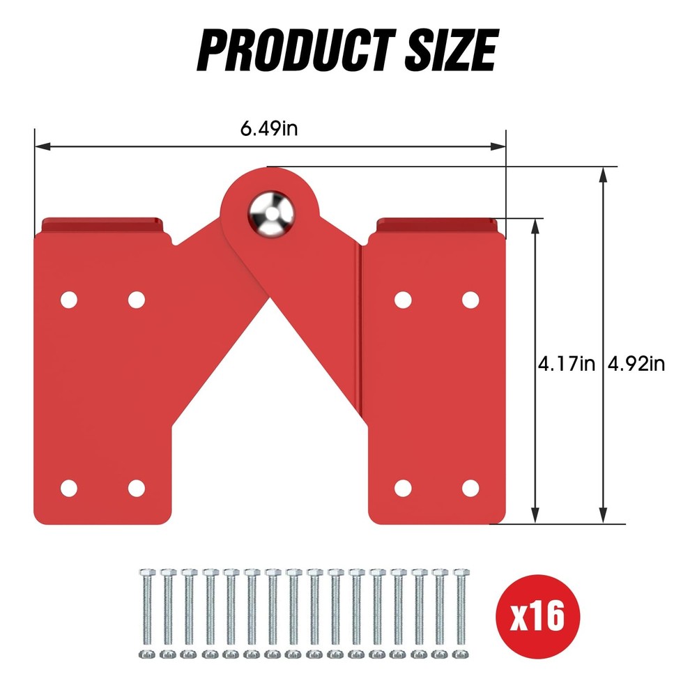 Attic Ladder Hinge for Attic Ladder Pull Down System,Hinges Attachment Access...