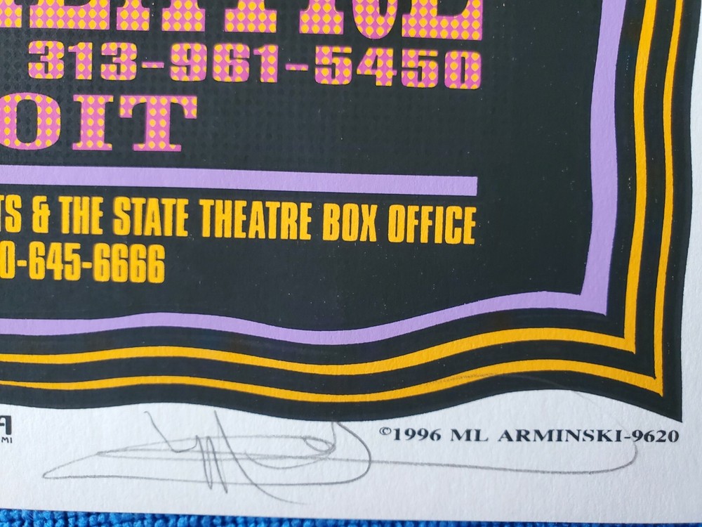 Widespread Panic Poster - Signed By Mark Arminski