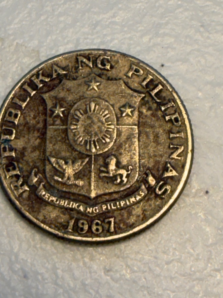 1967 Philippines 10 Centimo coin