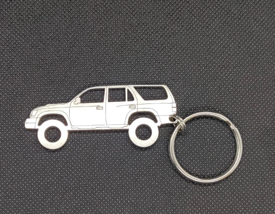 Toyota 4Runner Third Generation 1996-2002 Laser Cut Key Chains