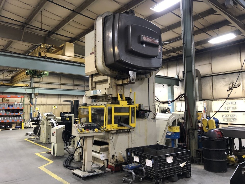 Bliss C-200 200 Ton Single Point Gap Frame Press