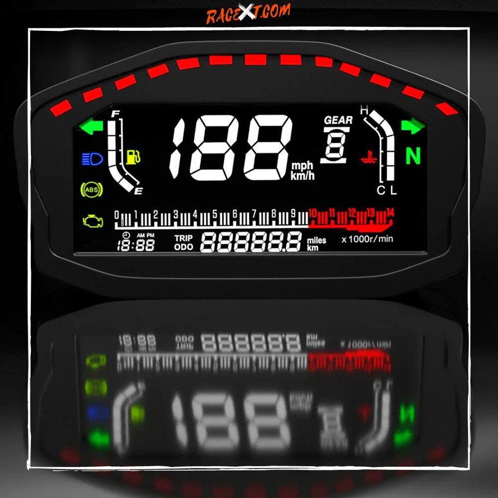 Digital LCD Speedometer for lem rx65 – Multifunction LED Odometer