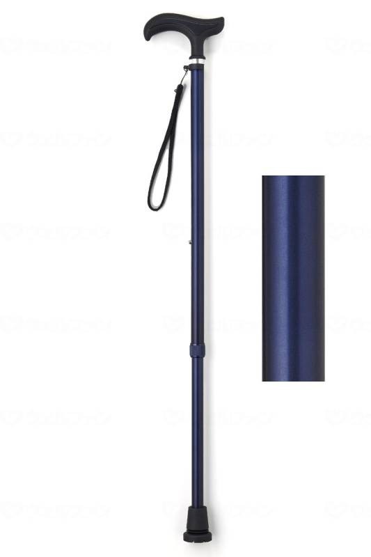 Welfan Magokoro Walking Cane Basic 9791 Navy