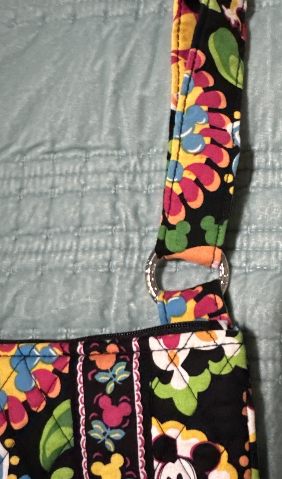 **NEW** VERA BRADLEY X DISNEY PARKS MIDNIGHT WITH MICKEY HIPSTER CROSSBODY BAG