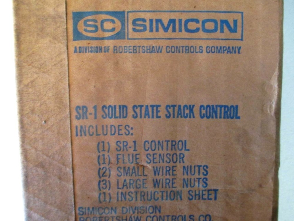 Simicon Robertshaw SR-1 Solid State Stack Control & Flue Sensor