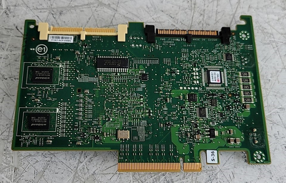 DELL UCP-61 0T954J Raid Controller Card