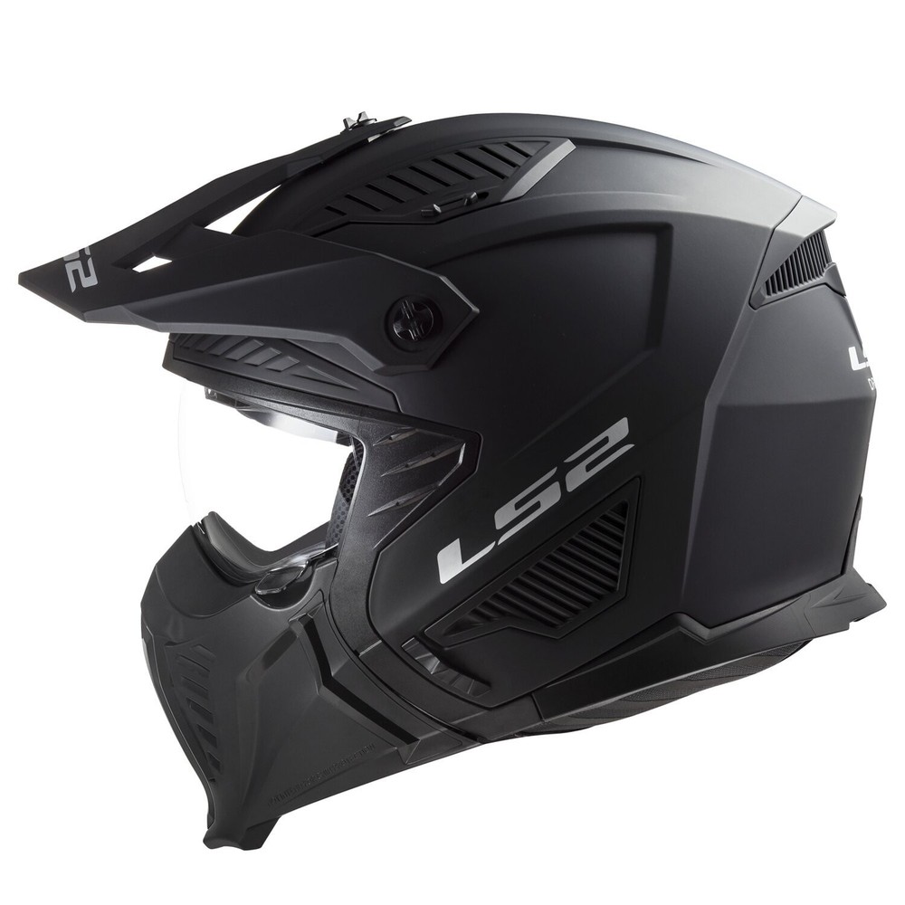 LS2 Drifter Matte Black Helmet Size S