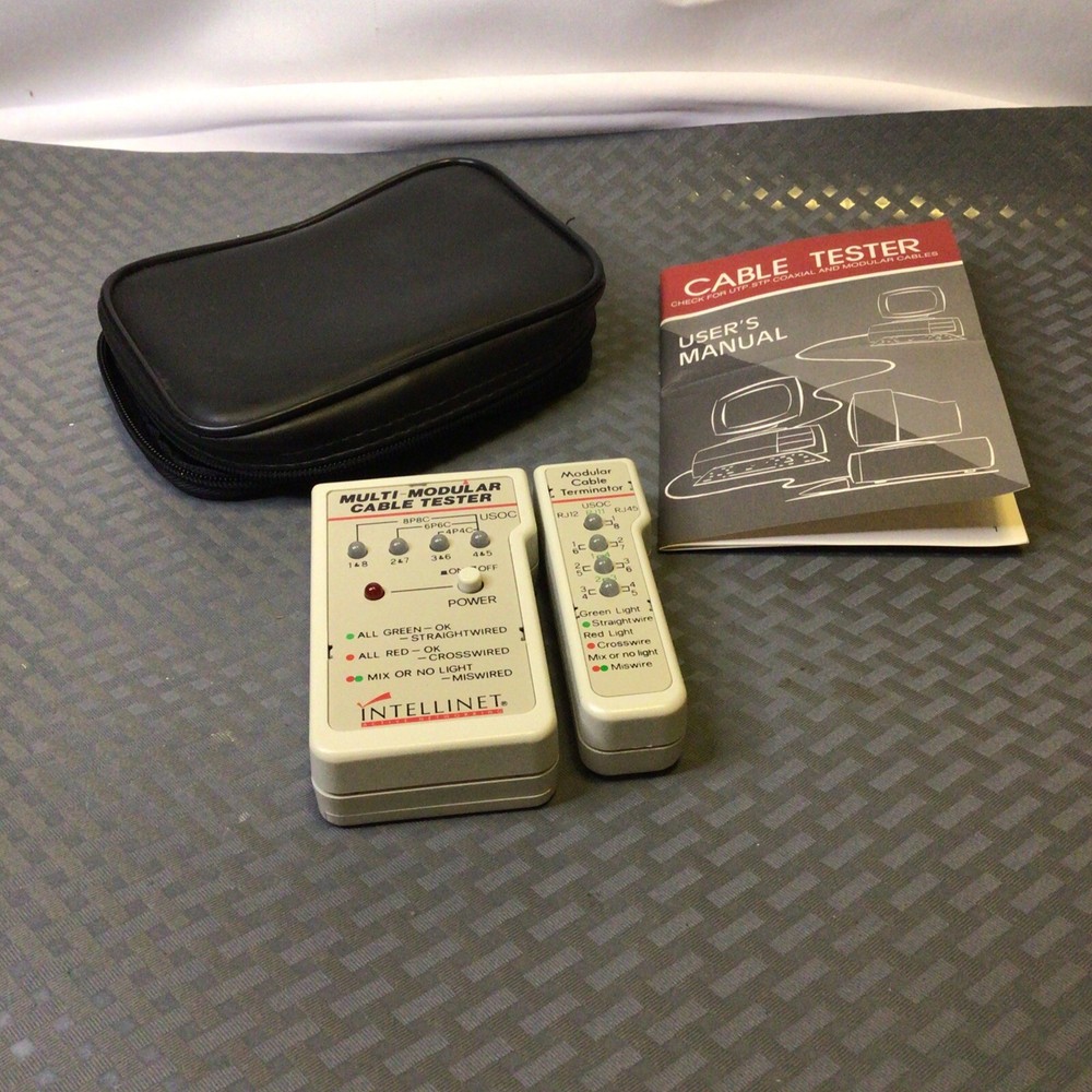 Intellinet Multifunction Cable Tester Multi-Network Terminator