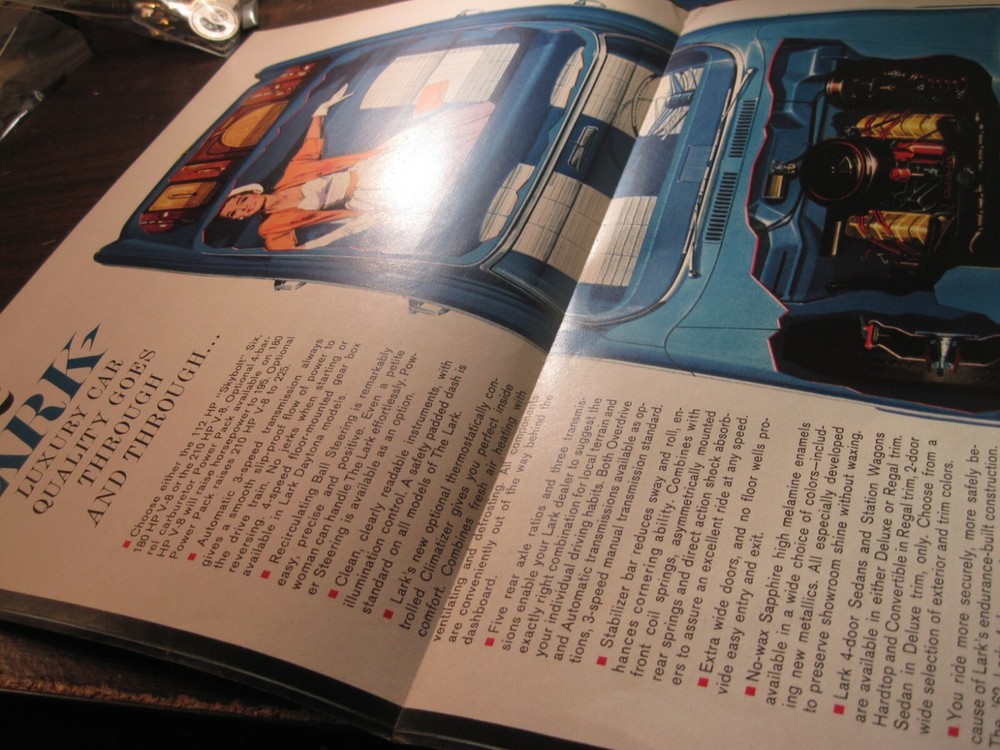 Studebaker 1962 Lark full line color brochure