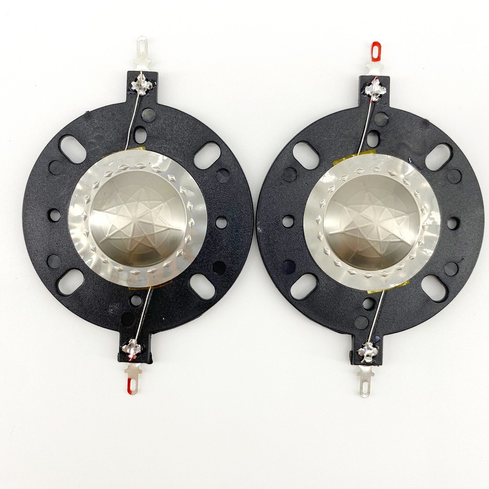 2 Replacement 1" Titanium Dome Diaphragms For Speaker Tweeter Driver Repair 8Ω
