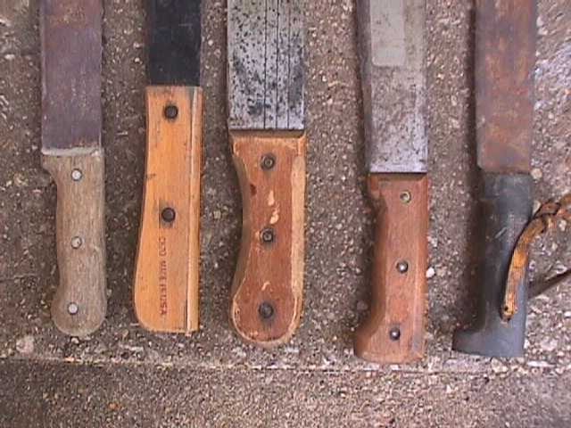 MACHETE LOT FOR RESTORATION
