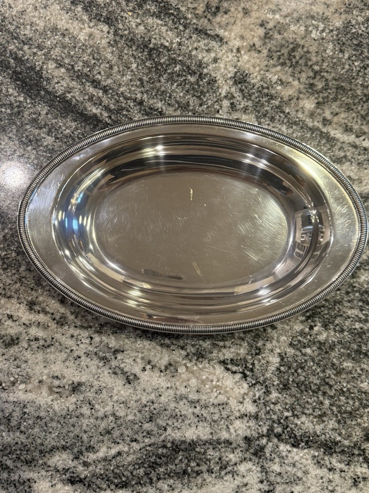 Oneida Silverplate Oval Platter Antique