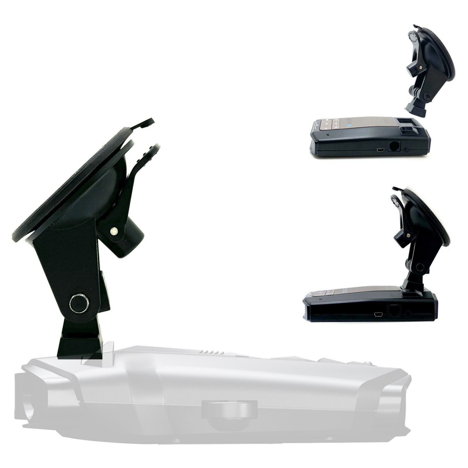 Super Suction Mount for Cobra RAD 700i Dual Pro 360 Road Scout Radar Detector