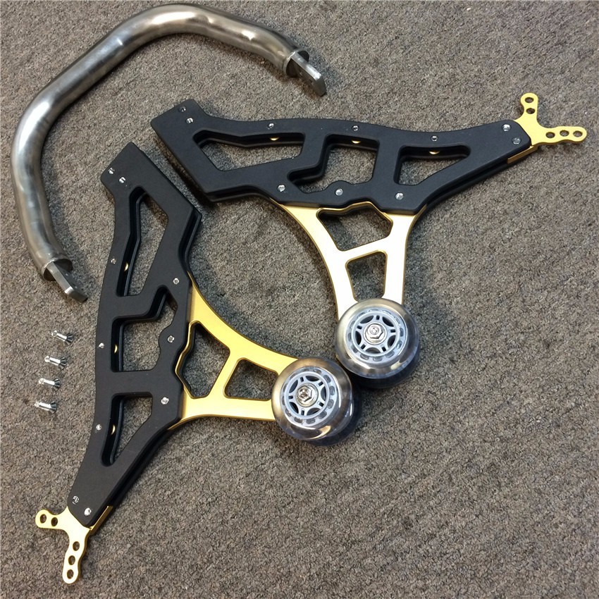 Universal Racing Motorcycle Sport Rear Combo Wheel Lift Stands Paddock Stands