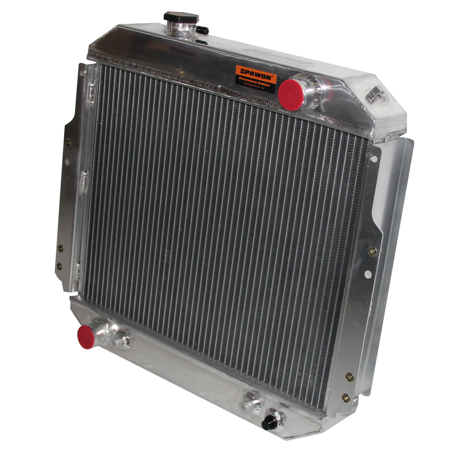 SPAWON Radiator Fit Nissan Forklift A10-A25 H20 1988-1992 3Row AT MT 2146090H10