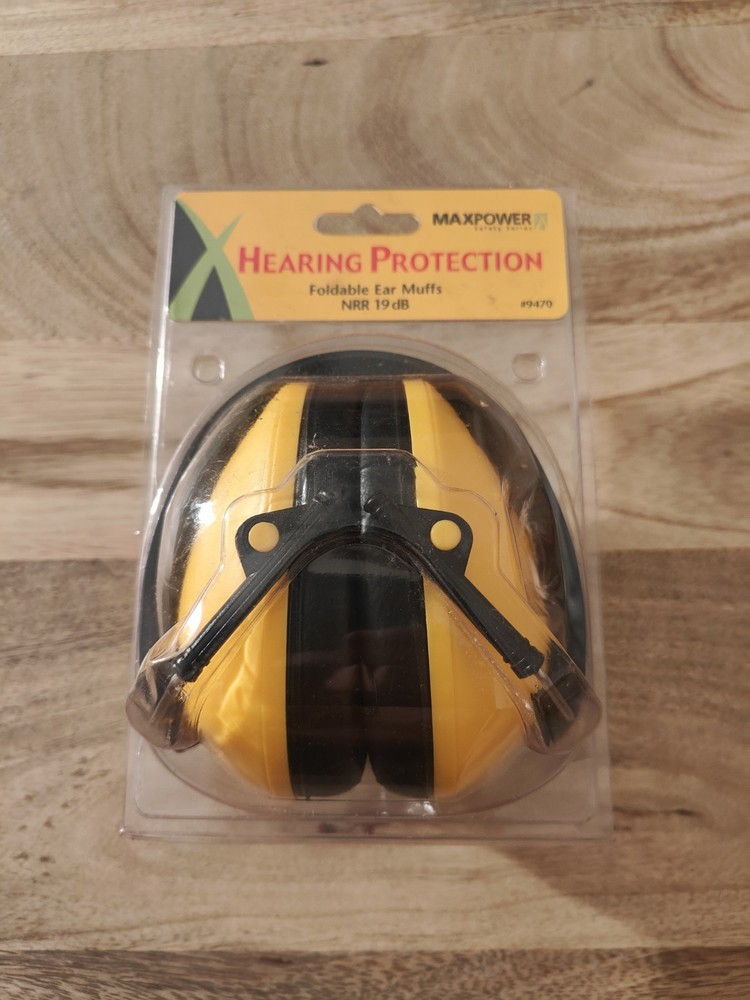 Maxpower Foldable Ear Muffs NRR 19dB #9470
