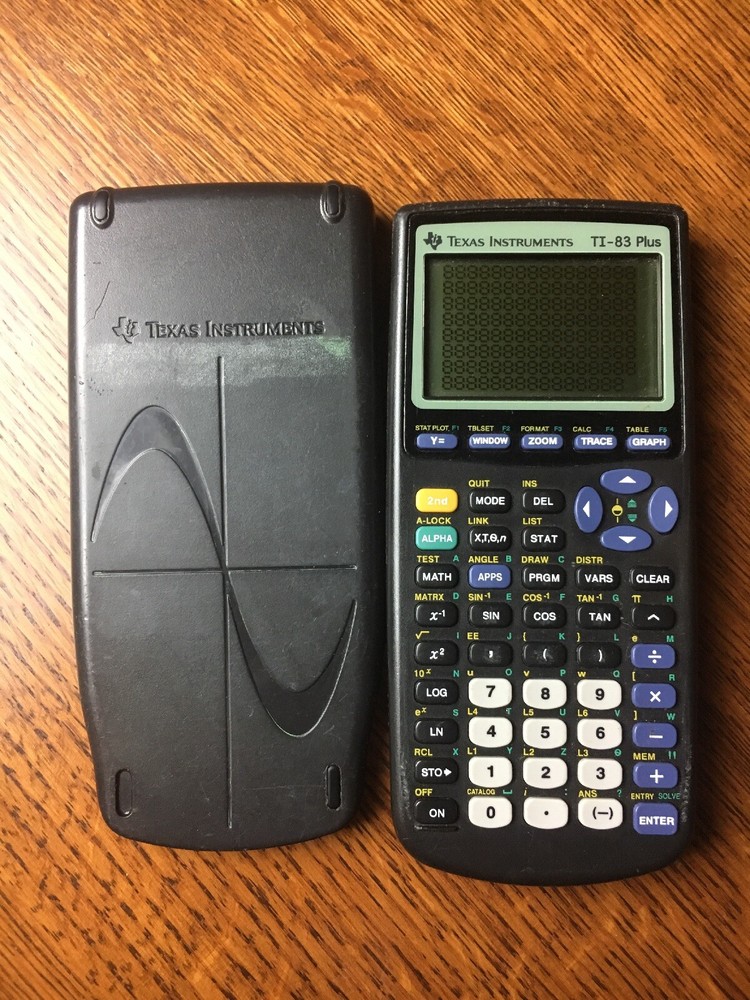 Texas Instruments TI-83 Plus Graphing Calculator - Good Condition.