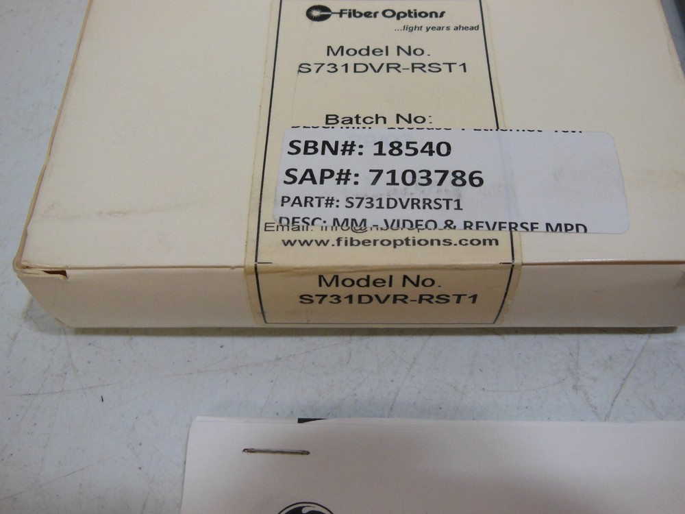 GE Security Interlogix S731DVR-RST1 Video & Reverse MPD Data - New