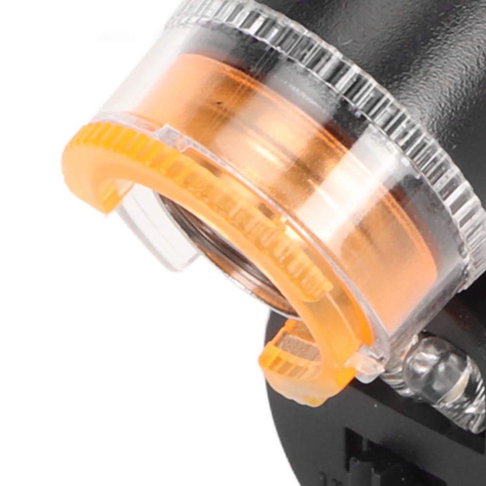 Mini 60X LED Microscope & UV Currency Detector Adjustable Light Angle PocketNew☚