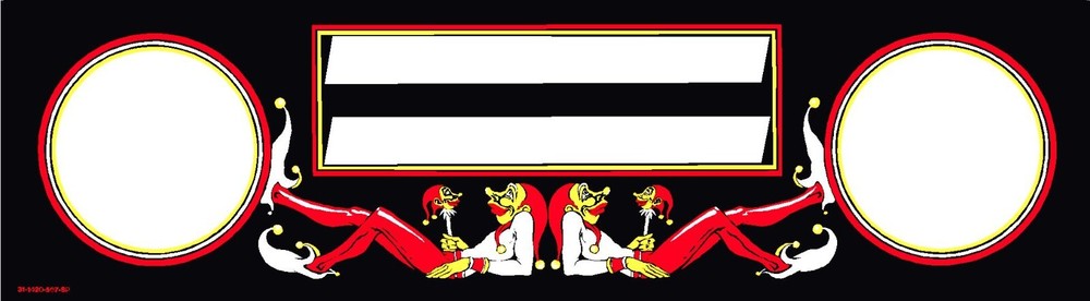 Williams JOKERZ Pinball Machine Display Speaker Panel BRAND NEW REPLACEMENT