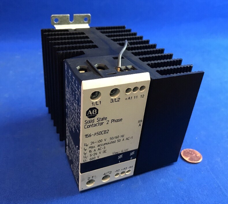 ALLEN BRADLEY 156-A50CB2 SOLID STATE CONTACTOR 2 PHASE