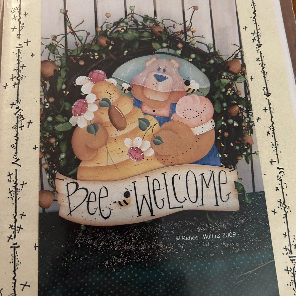 Plum Purdy Designs Bee Keeper Welcome #300 Pattern/Instructions 2009