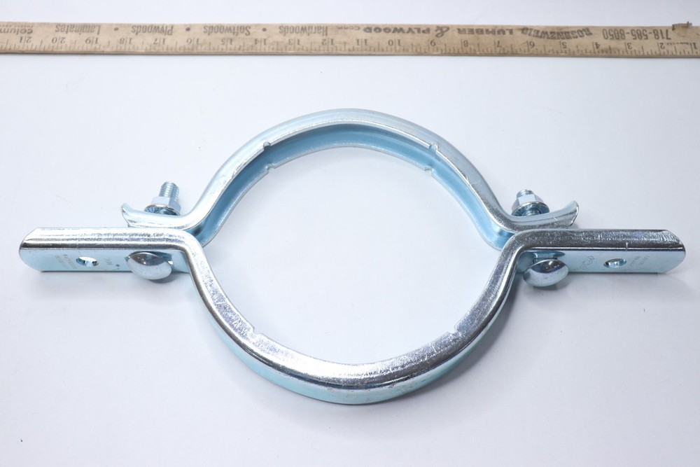 Caddy EZR Riser Clamp Galvanized Steel 6"